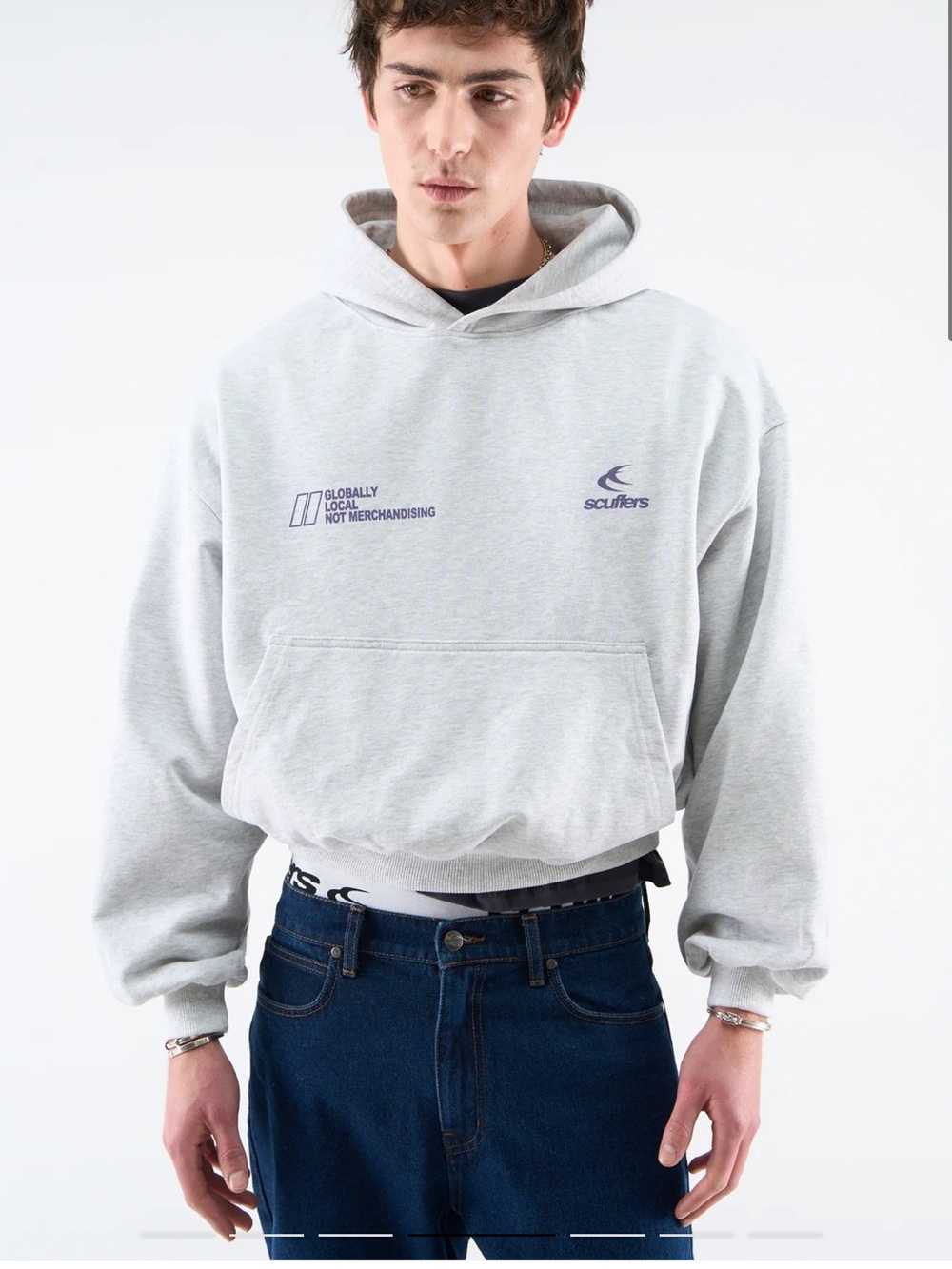 Scuffers Globally Grey Hoodie